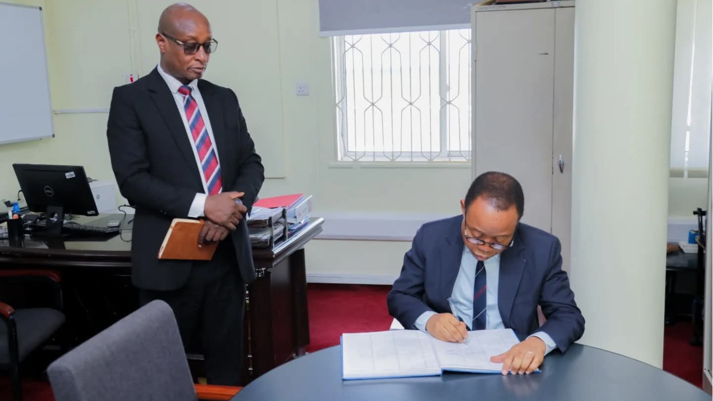 TCAA DIRECTOR GENERAL VISITS TANZANIA CIVIL AVIATION TRAINING CENTRE (CATC)