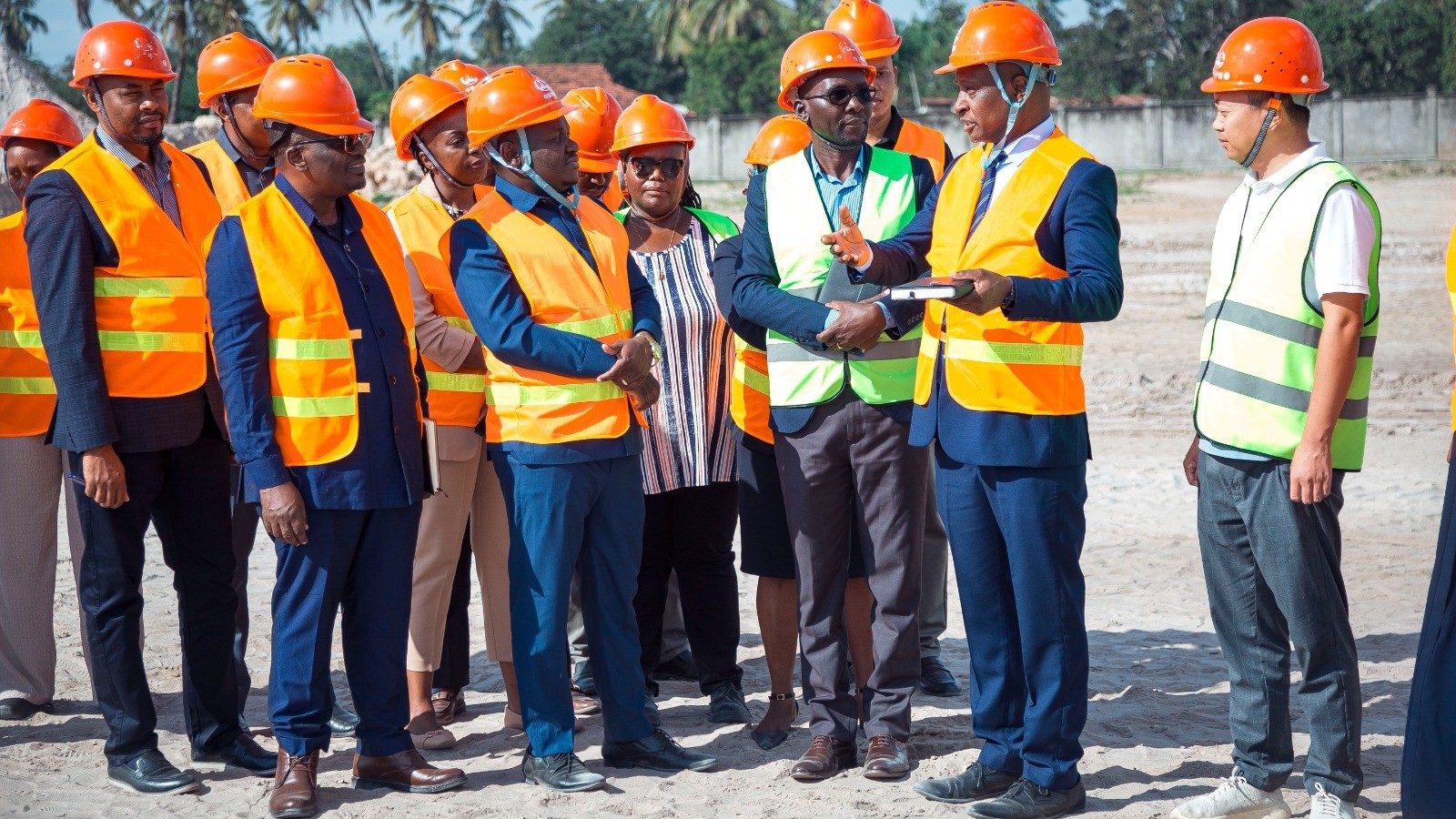 DEPUTY MINISTER KIHENZILE SATISFIED WITH THE PROGRESS OF CATC'S NEW CAMPUS CONSTRUCTION